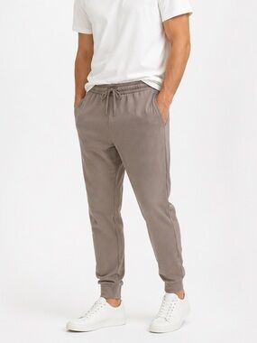 Lole Lounge Pants Men Taupe Beige Large